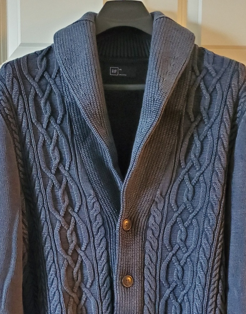 Gap blue cardigan